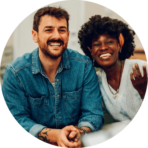Couple in a couples counseling session at Alssaro Counseling Services